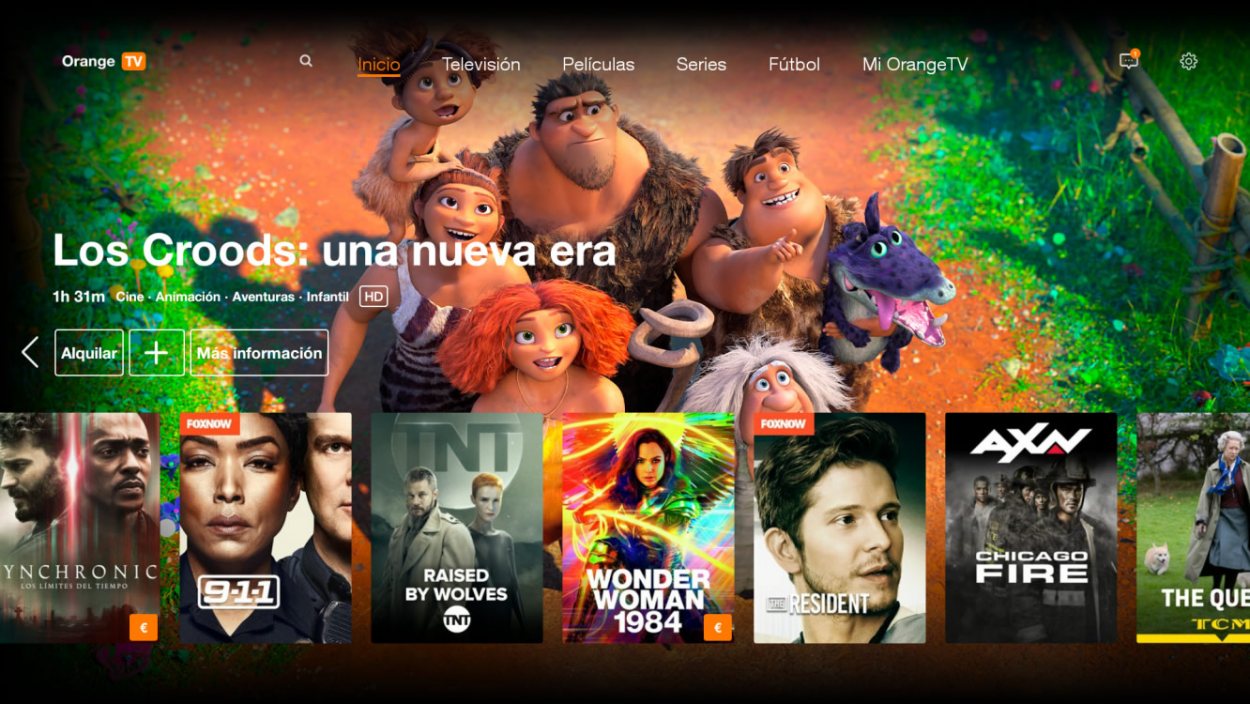Orange TV estrena un nuevo diseño